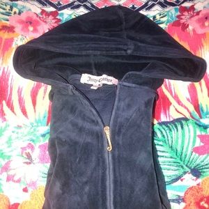 Juicy couture velour zip up